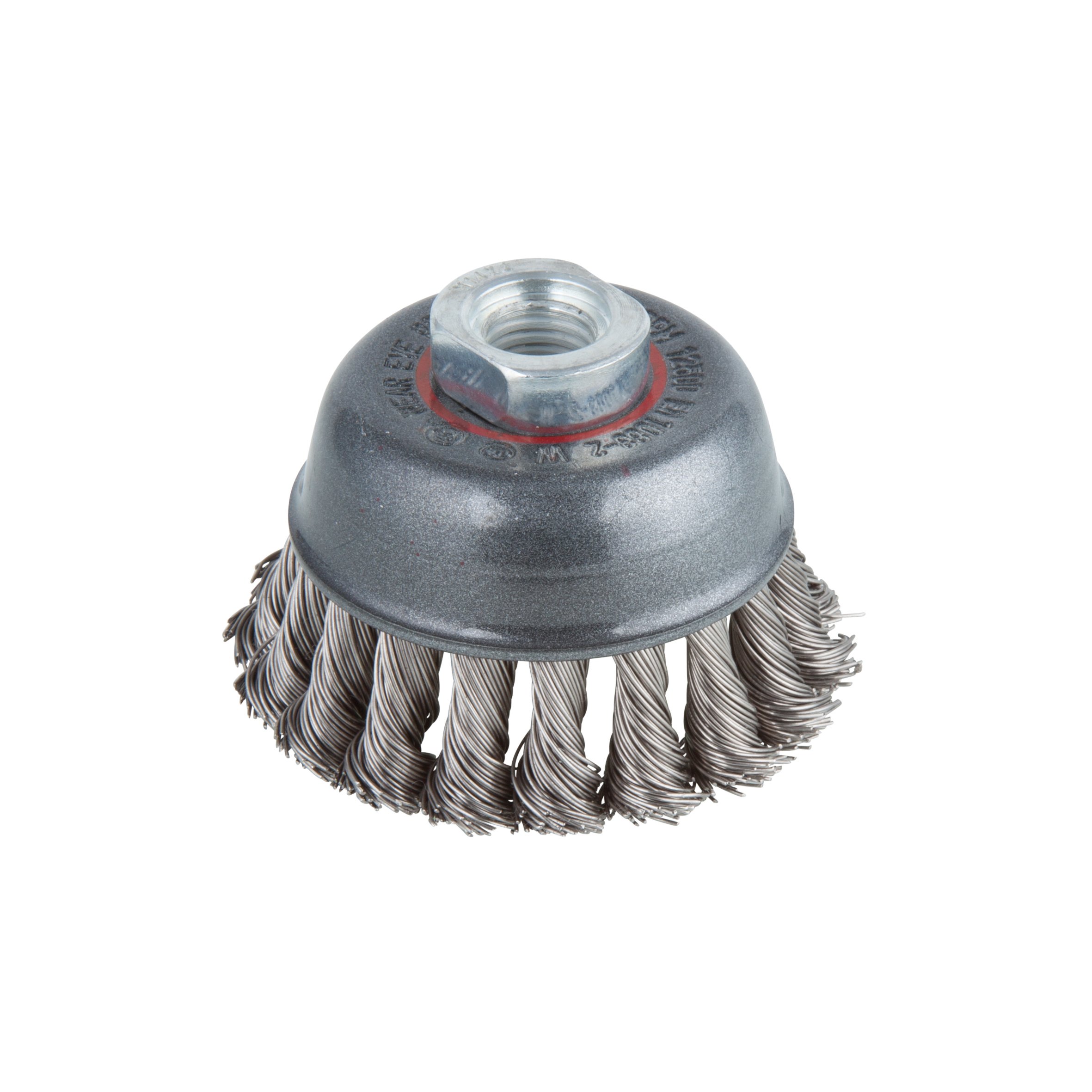 wolfcraft Stainless Steel Wire Cup Brush, Twisted I 2700000