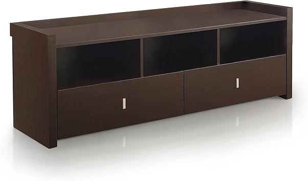 Amazon Com Iohomes Brooks Transitional 2 Bottom Drawers Storage