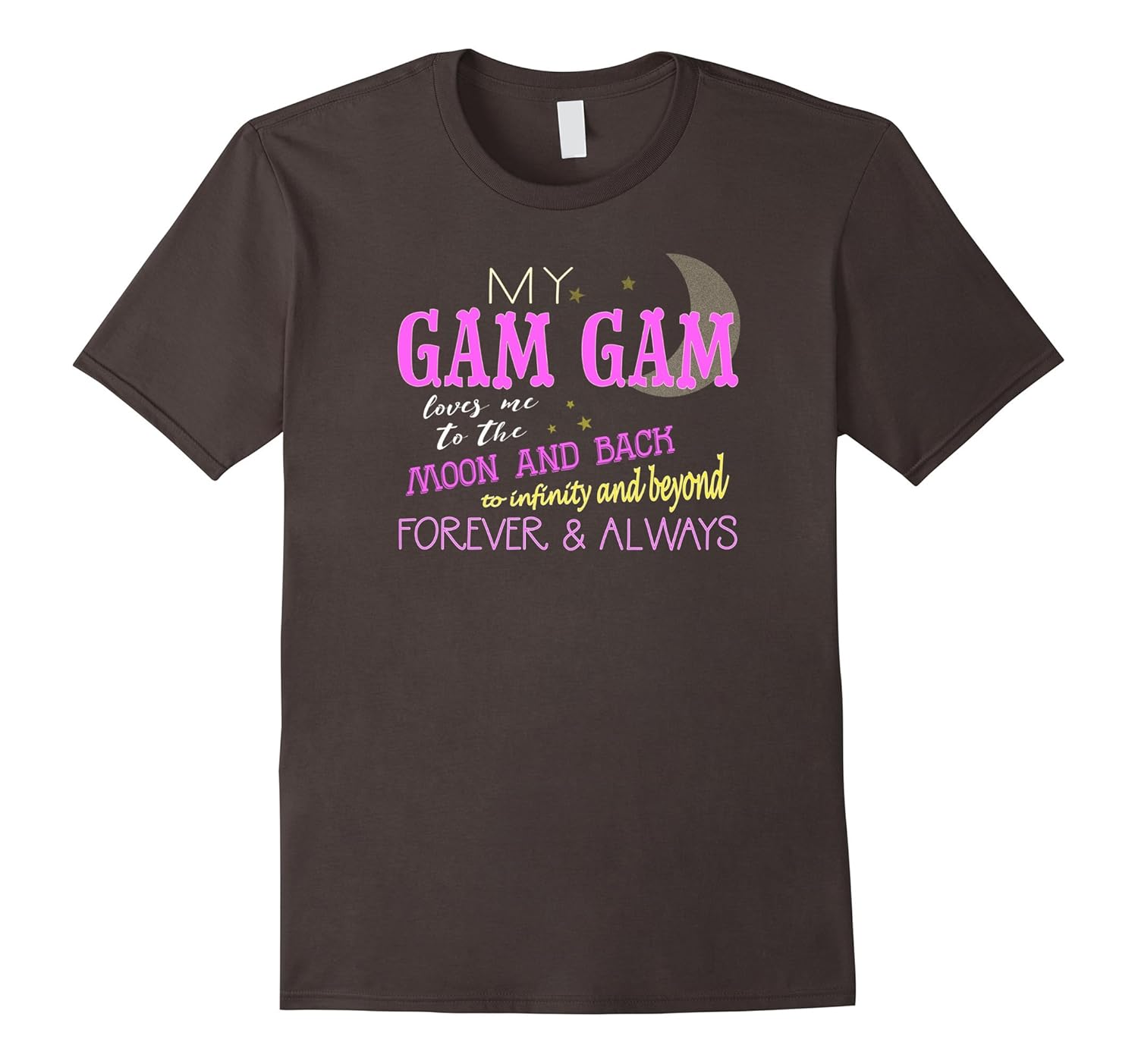 My Gam Gam Loves Me to the Moon and Back Infinity T-Shirt-anz