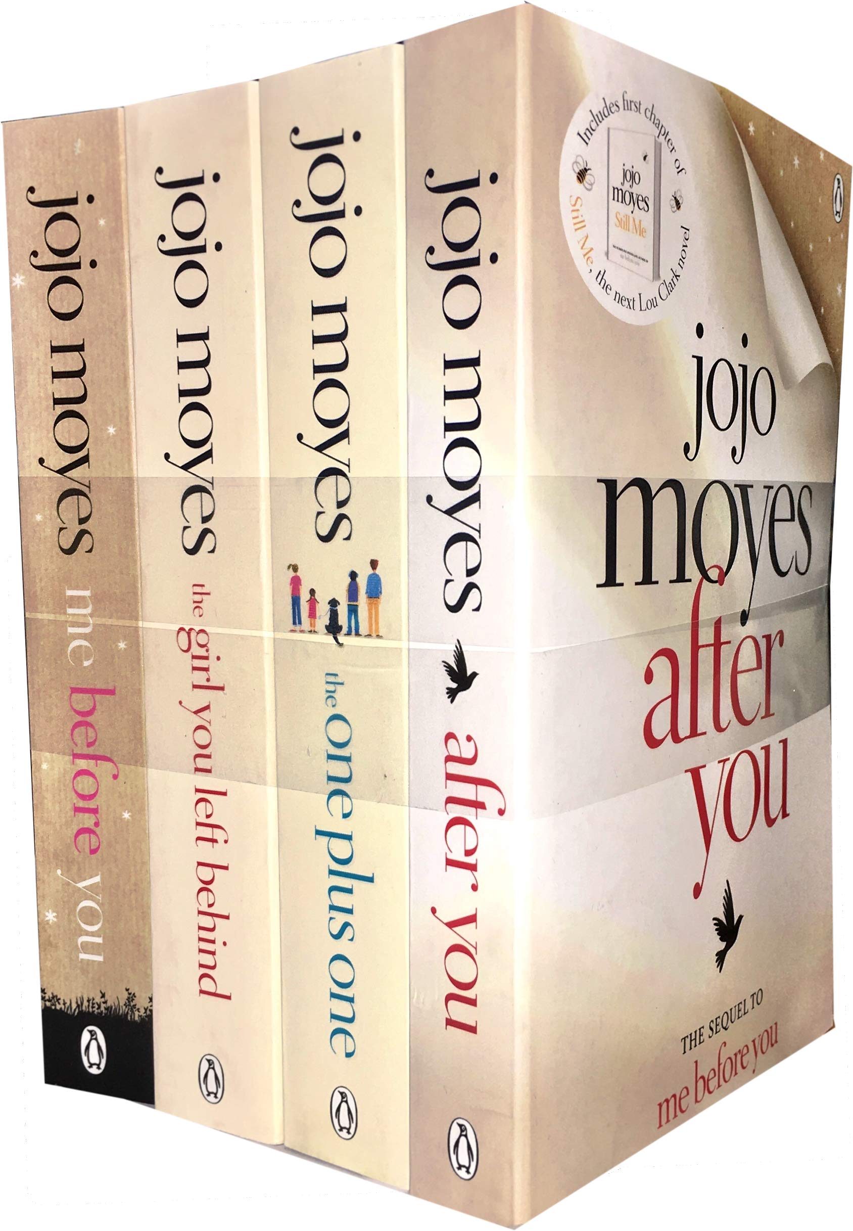 Me Before You Collection 4 Books Set By Jojo Moyes Me Before You After You The One Plus One The Girl You Left Behind Amazon Co Uk Jojo Moyes 9789526532455 Books