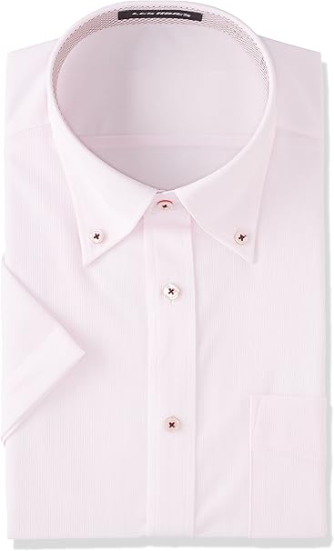 Amazon Co Jp アオキ ノンアイロンシャツ 半袖 アイロン不要 ボタンダウン ベーシックスタイル 選べるカラーバリエーション 4990半袖basic メンズ 服 ファッション小物