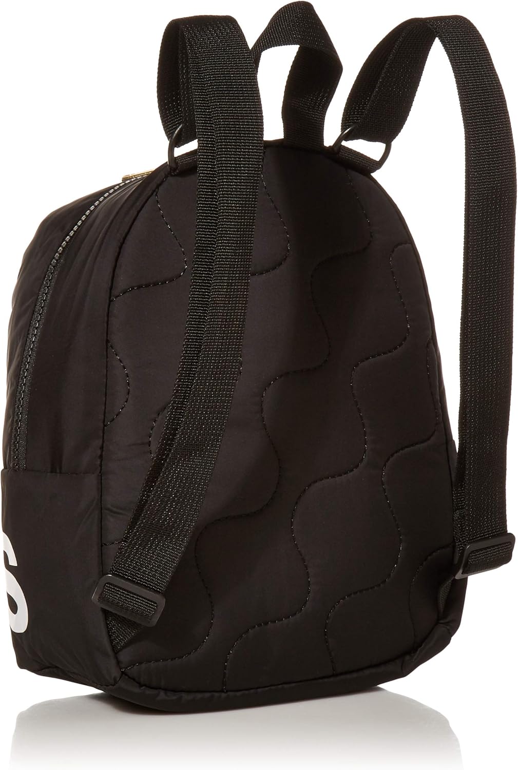 adidas Linear Mini Backpack, Black/White/Gold, ONE SIZE: Clothing