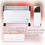 DONYER POWER Convector Radiator Heater 2000W with Adjustable Thermostat view 7
