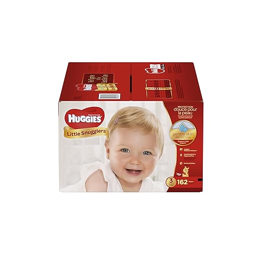 Huggies Little Snugglers Baby Diapers, Size 3