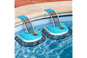 JESTOP 2Pcs Pool Animal Saving Escape Ramp, Frog Saver Floating Ramp Rescues for Swimming Pool, Frog Floating Ramp Rescues for Saving Frogs, Toads, Mice, Birds, Pool Maintenance Accessories