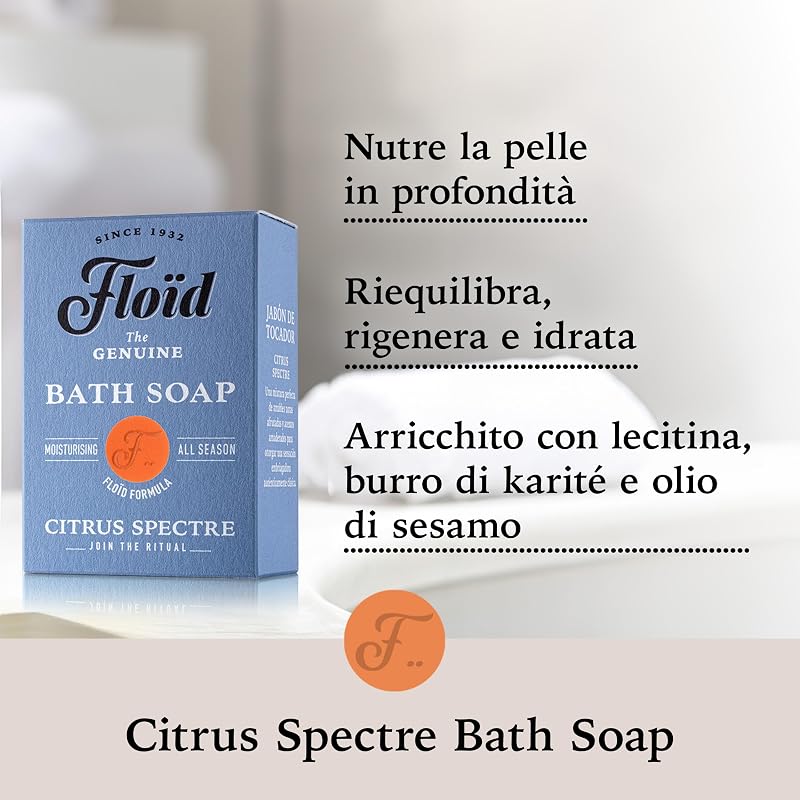 Bath Soap Citrus Spectre Sapone solido