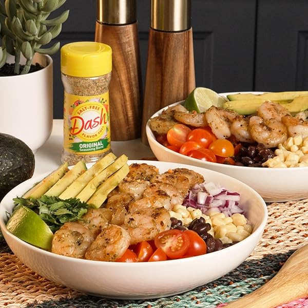 DASH SALT-FREE SEASONING BLEND, ORIGINAL, 2.5 OUNCE