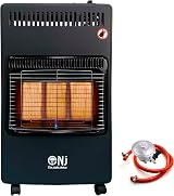NJ The Right Choice Portable Gas Heater Indoor 4.2kW Regulator Set view 1