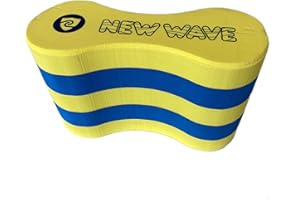 Pull Buoy by New Wave Swim Buoy for Swimmers and Triathletes - Adult Size EVA Foam Swim Training Pool Float