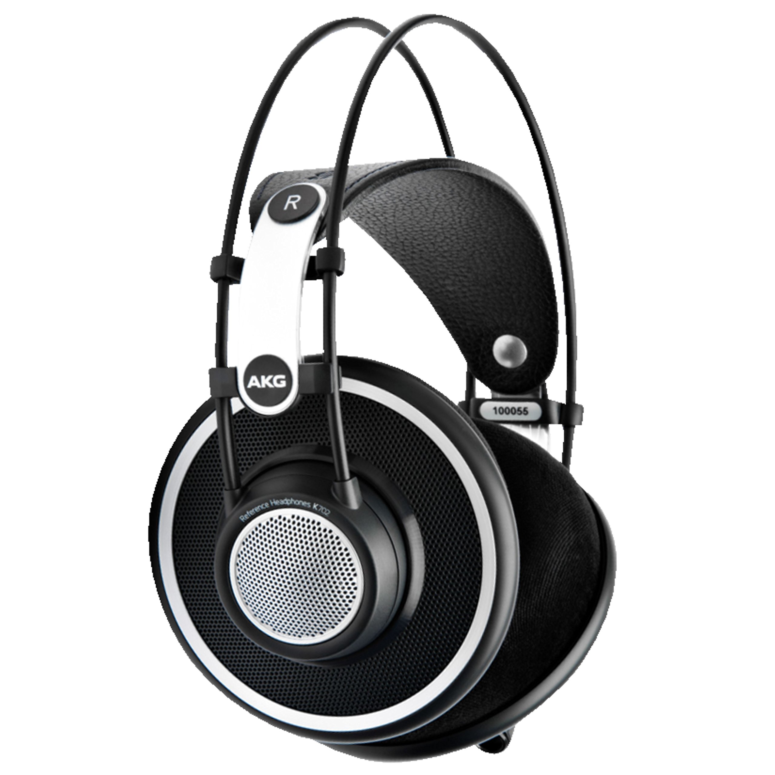 AKG K702 Open-Back Over-Ear Premium Studio Headphones, Reference Grade Sound, Airy and Spacious Soundstage, Precision Crafted