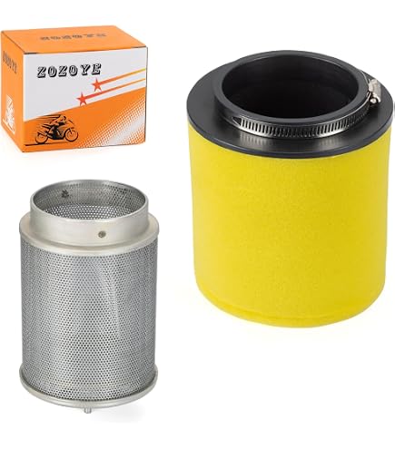 UNI 2-stufiger Luftfilter – Für ATVs, Motorräder, Hält Schmutz & Staub Fern