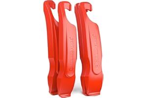 Gorilla Force | Ultra Strong Bike Tire Levers | Lava Red (4 Pack - Lava Red)