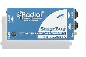 RADIAL ENGINEERING Radial StageBug SB-1 1-Channel Active Instrument Direct Box