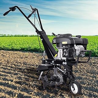 BRAST Benzin Ackerfräse 3,7kW (5PS) Arbeitsbreiten 36cm Radantrieb Motorhacke Gartenfräse Bodenfräse Kultivator