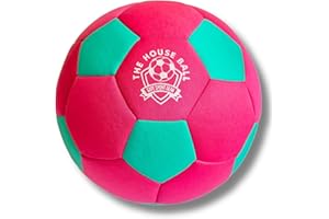 SAFE SPORT GEAR The House Ball - The Original Soft and Safe Indoor Soccer Ball Size 4 Created for Inside Your Home and Yard - Fun Soccer Gift - Perfect Kids Soccer Ball