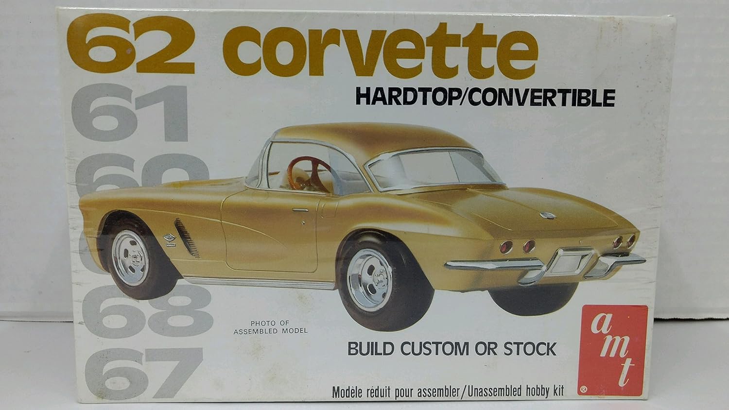 1962 corvette model car