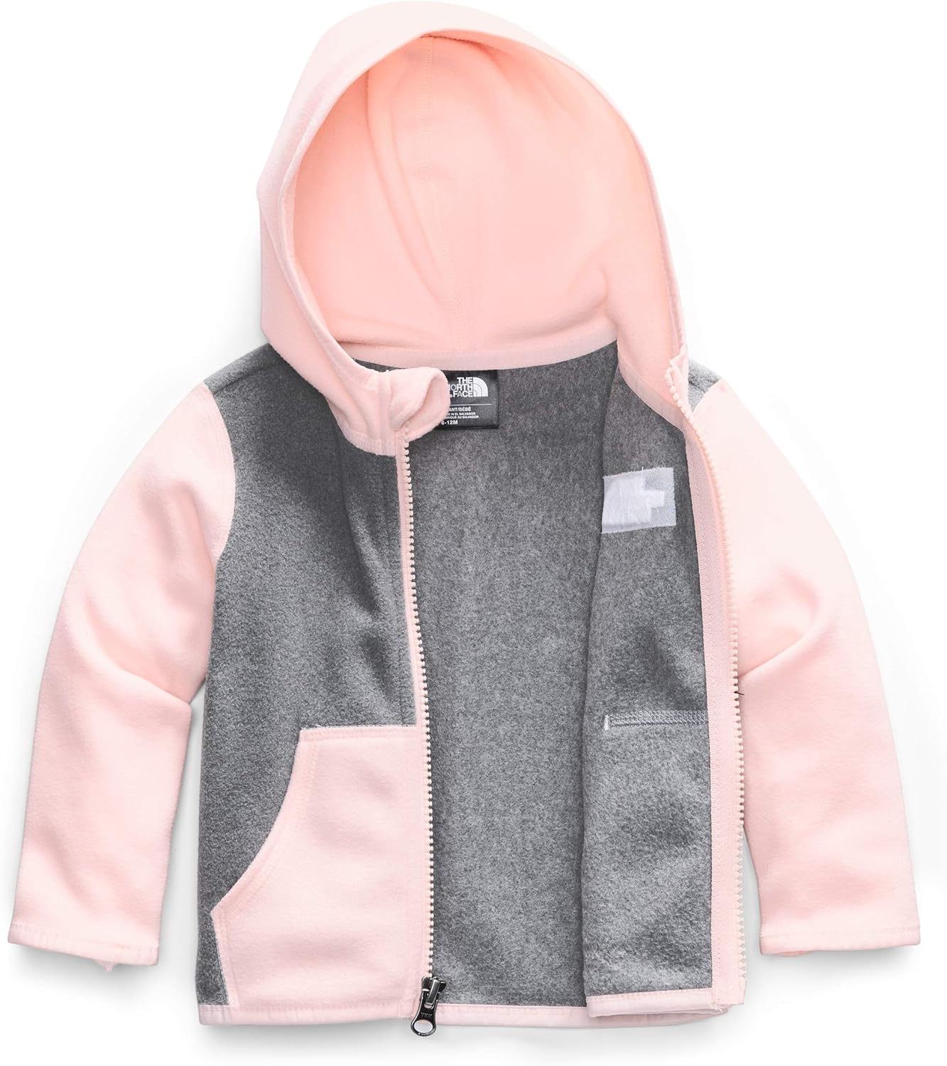The North Face Infant Glacier Full Zip Hoodie: Clothing