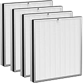 Elnuliros 4 Pack Replacement Filter Compatible with MA-1000 Air Puri-Fier, 3-in-1 Premiun Filter with Activated Carbon and Pre-Filter
