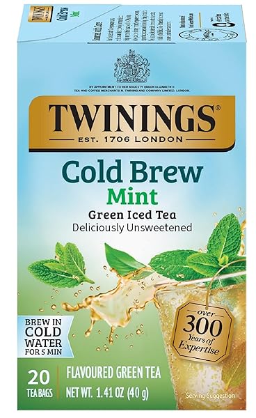 TWININGS COLD BREWED ICED TEA – MINT FLAVORED...