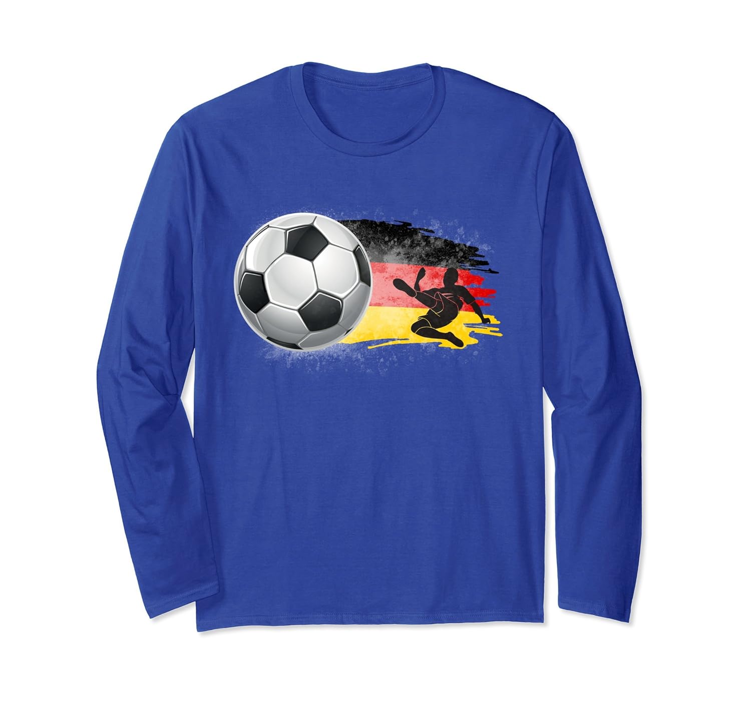 Germany Jersey 2018Football German Flag Long Sleeve TShirt4LVS