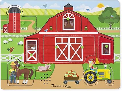 melissa and doug around the house sound puzzle