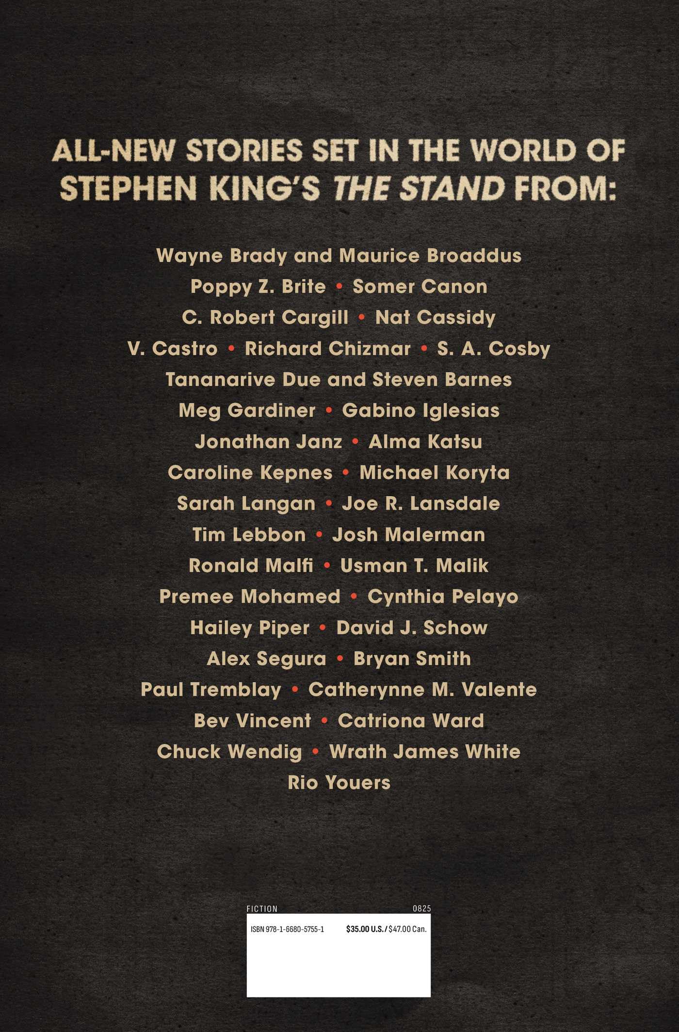 The End of the World As We Know It: New Tales of Stephen King's The Stand