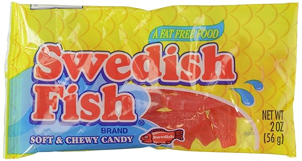SWEDISH FISH RED FISH SOFT AND CHEWY CANDY...