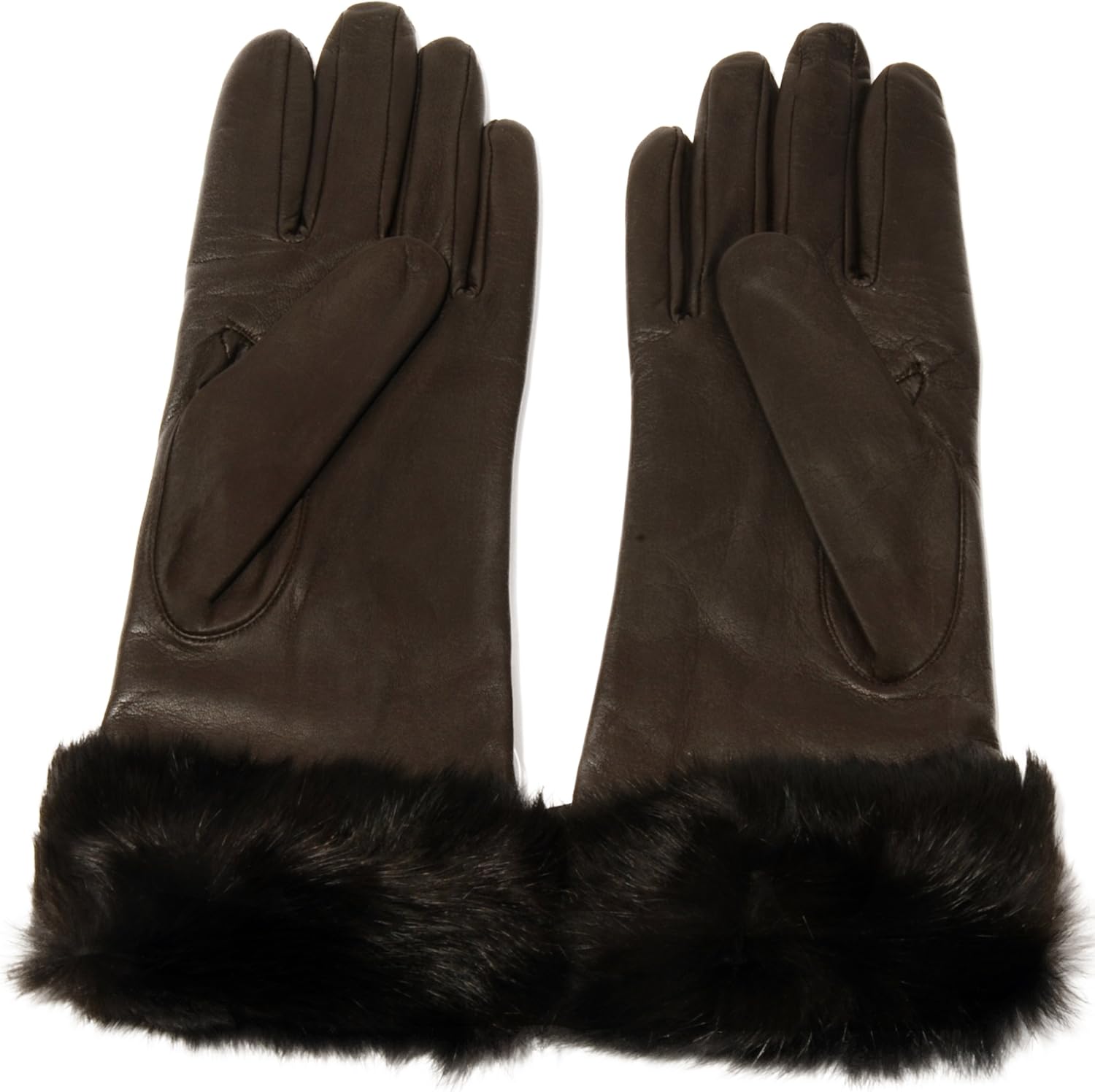 Clothing, Shoes & Accessories Men's Grandoe Rabbit Fur lined Leather