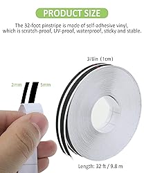 RACOONA 32Ft Pin Striping Tape,Car Pinstriping