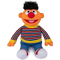 GUND Sesame Street Official Ernie Muppet Plush, Premium Plush Toy for Ages 1 & Up, Orange, 13.5”