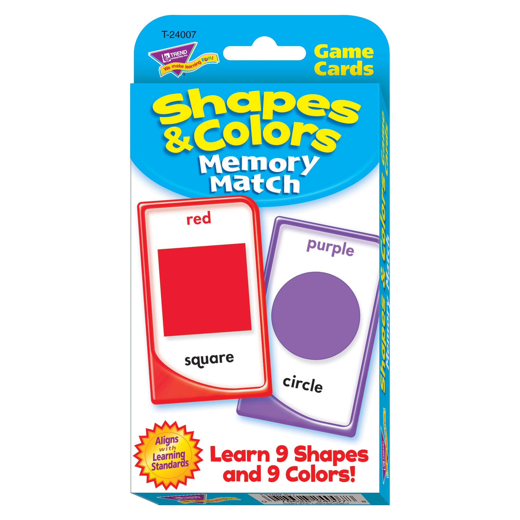 Trend EnterprisesColors and Shapes Memory Match