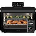 CHEF iQ MiniOven Smart Toaster Oven Air Fryer Combo, 11-in-1 Countertop Convection Oven, Bake, Broil, Air Fry, Broil, Dehydra
