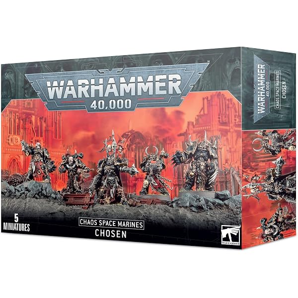 thumbnail image 2 of Games Workshop Havocs – Chaos Space Marines – Warhammer 40K – New, Unassembled, No Box 2 of 4