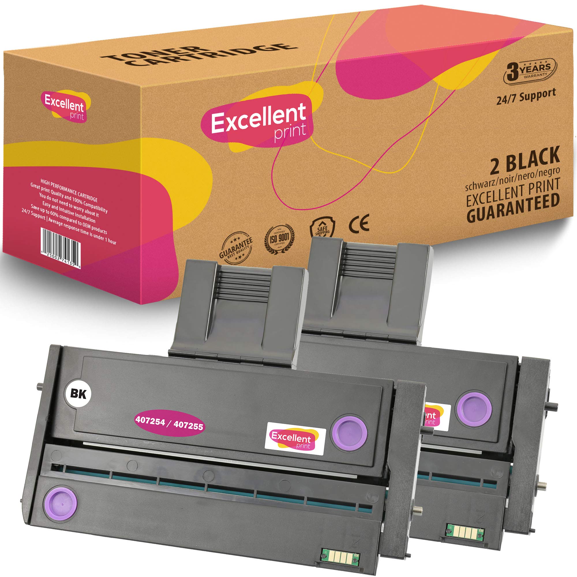 Excellent Print 407254 407255 Compatible Toner cartridge for Ricoh SP 210 SP 200 SP 201 SP 211