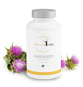 Mariendistel Cistus Incanus Kapseln hochdosiert vegan - Christi Krone Donnerdistel Frauendistel - Zistrose Cystus Extrakt - 4