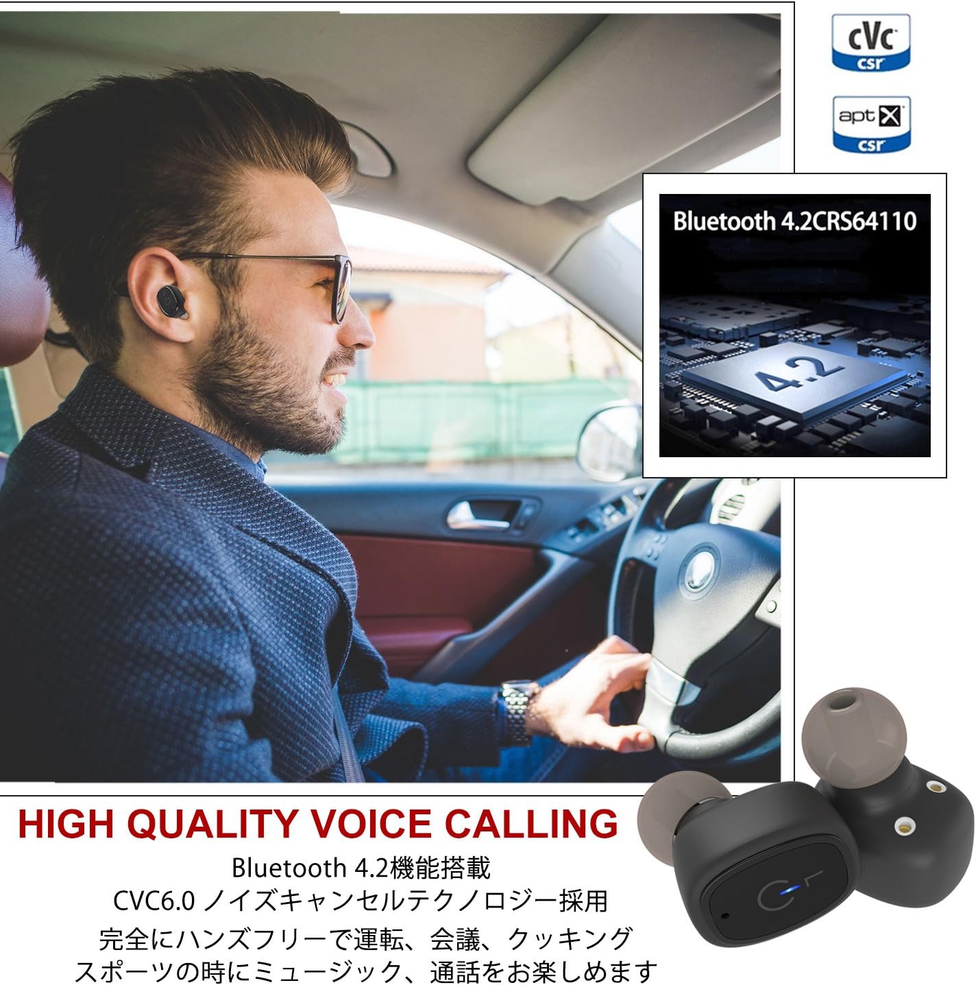 Amazon Co Jp Obest Bluetooth イヤホン 防水 カナル型コードレス イヤホン ワンボタン設計 収納ケース付き ハンズフリー通話 運転通勤通学用 Iphone Android 対応 ブラック 家電 カメラ