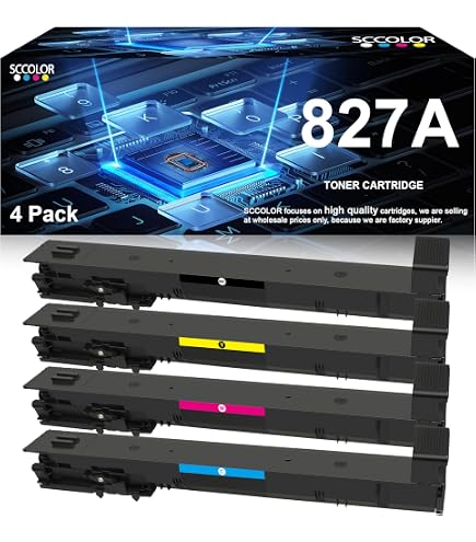 Amazon.com: HP 827A Black Toner Cartridge | Works Color LaserJet