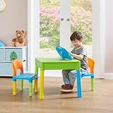 Liberty House Toys 5-in-1 Kids Activity Table & 2 Chairs, Multicolour view 3