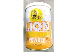 WING FUNG HONG Lion Brand Custard Powder 300g x 2 cans