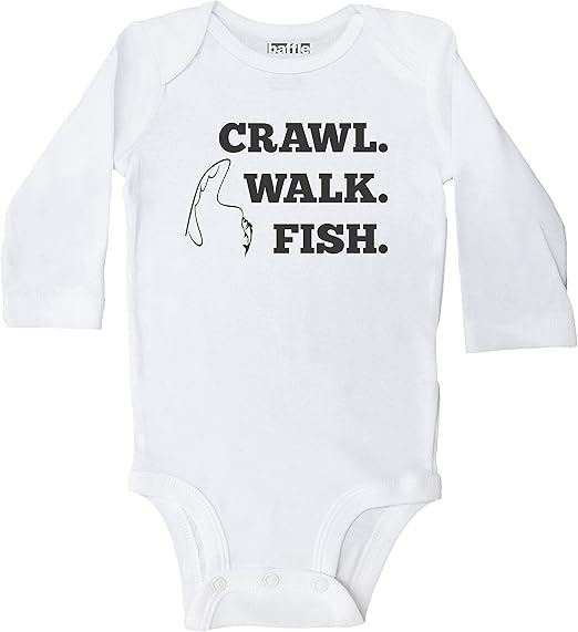 baby girl fishing onesie