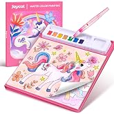 JoyCat Paint with Water Coloring Books for Toddlers (Magical Pony) | Watercolor Painting Set for Kids Ages 3-5 &amp; 4-8, Arts &amp; Crafts Drawing Activity Travel Toy, Birthday Gifts for Boys &amp; Girls