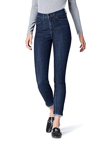 find. Damen Skinny Jeans mit hohem Bund