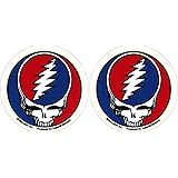 Grateful Dead - PAIR OF 2 1/2" STEAL YOUR FACE - Sticker/Decal