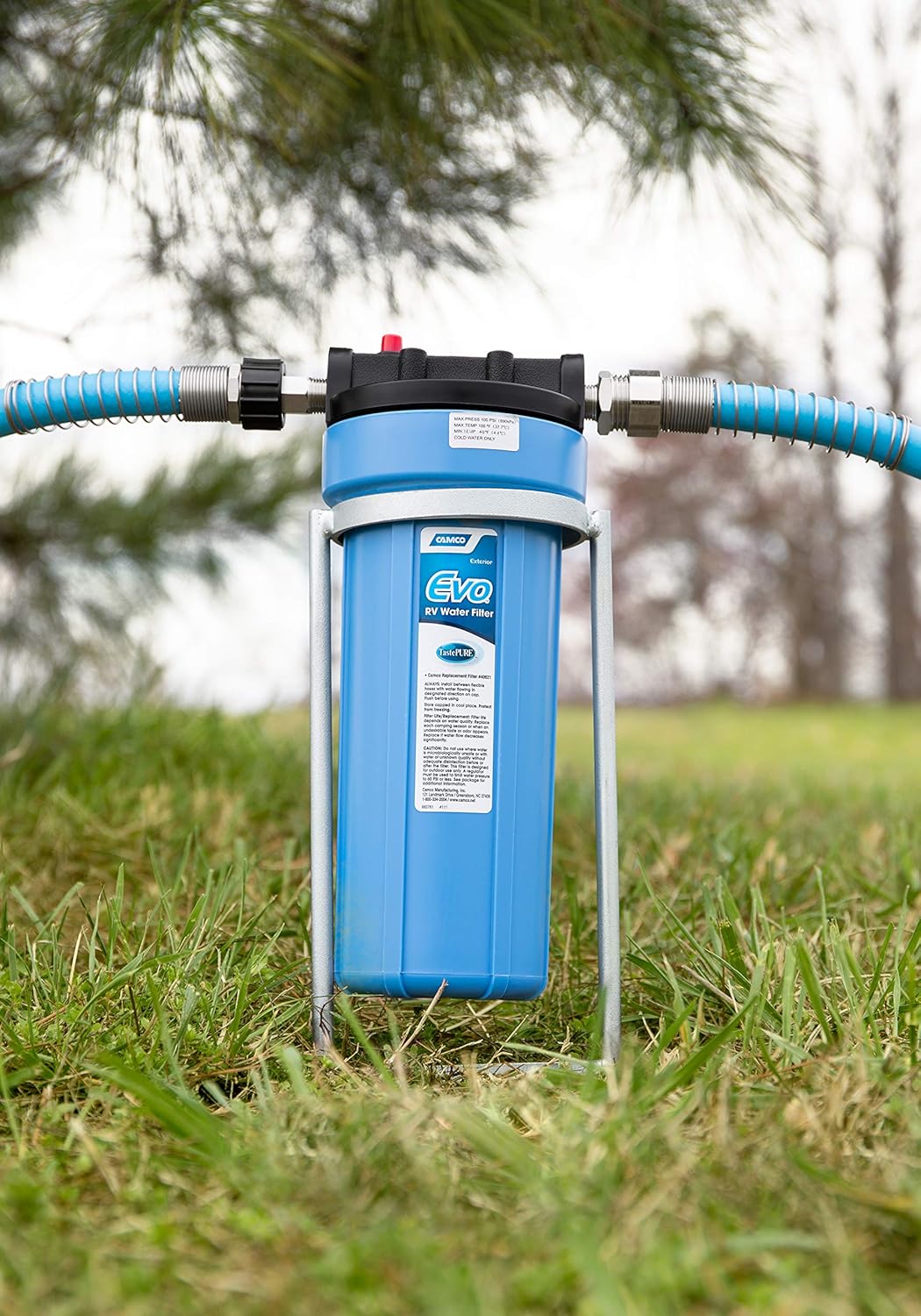 Camco EVO Premium RV & Marine Water Filter, Greatly Reduces Bad Taste, Odor, Sediment, Bacteria, Chlorine and Much More (40631): Automotive