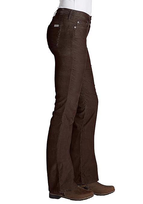 Eddie Bauer Damen Cordhose - Curvy Bootcut