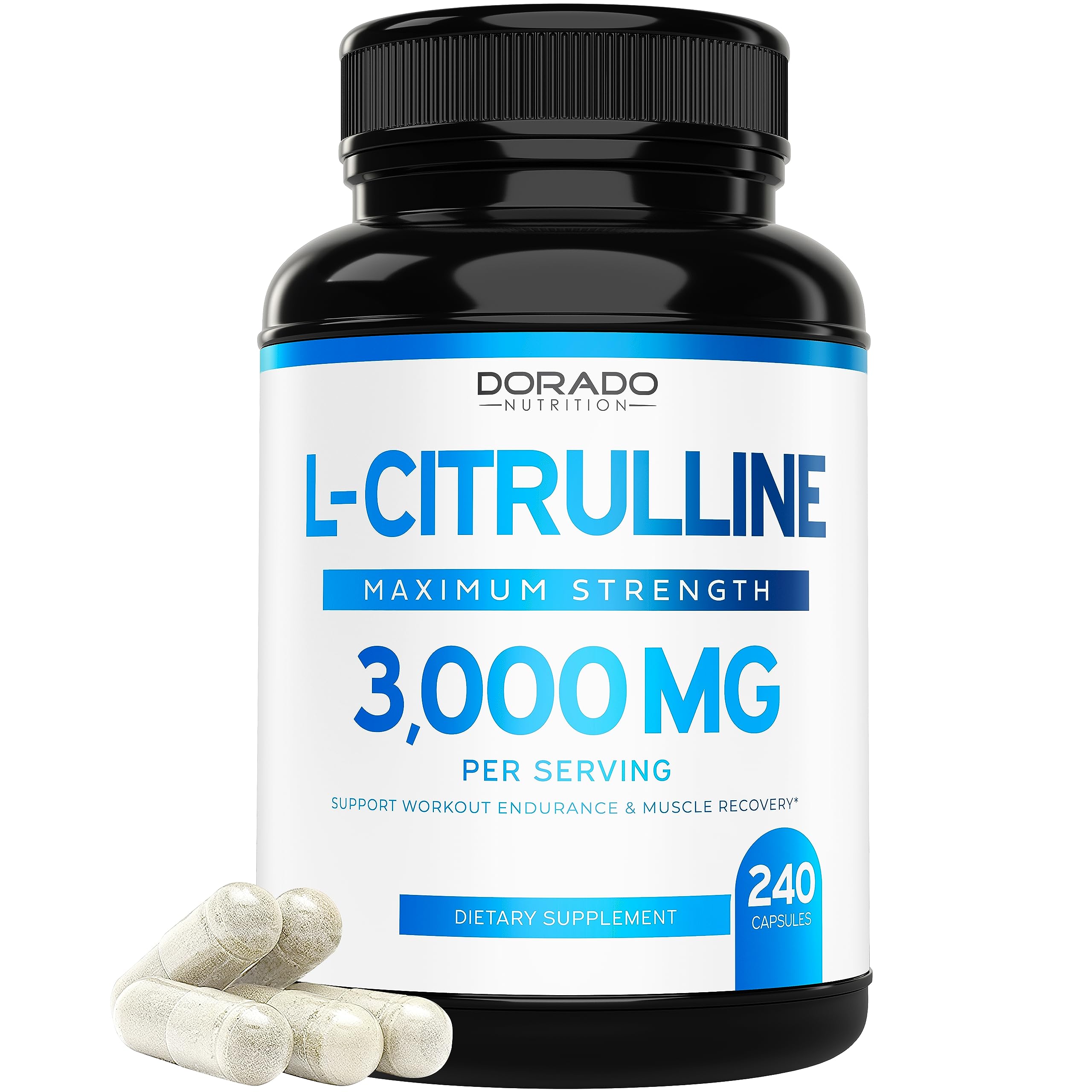 l citrulline 3000mg supplement  support l arginine & nitric oxide pills - stamina, endurance, performance for workouts - no supplements for men - gluten free, non-gmo, vegan capsules