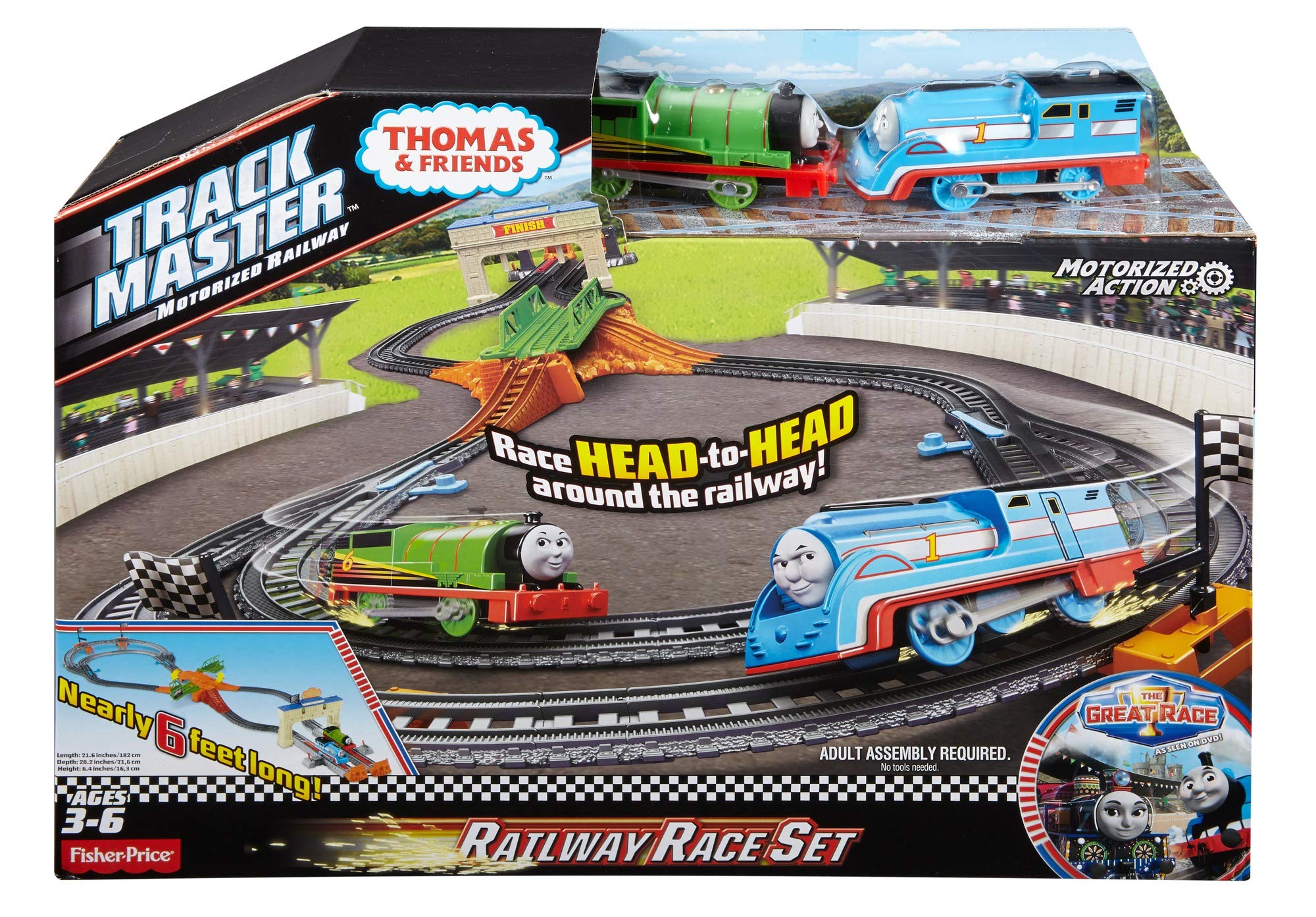 thomas and friends the great race trackmaster