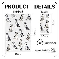 Yorhifa Great Dane Dog Kitchen Dish Towels, Great
