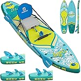 iTAOSTAR Daisy 11'6’ × 35” Extra Wide Paddle Board with Seat, One-Stop Premium SUP Board Accessories, Tailored 5 Fins, Stable Stand Up Paddle Boards for Youth of All Skill Levels
