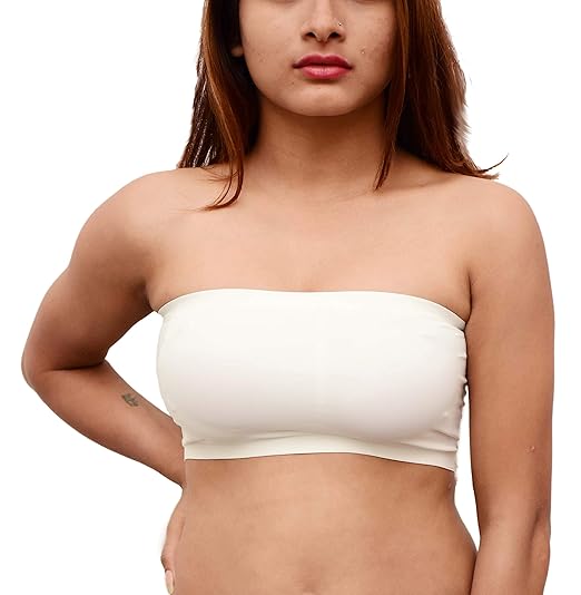 white boob tube top